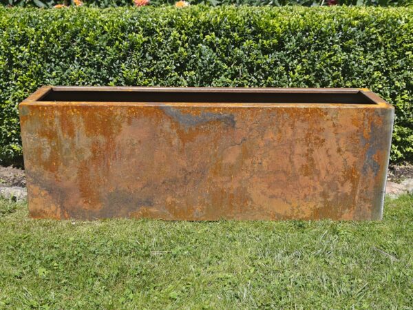 Donica rdzewiona 120x30x40 - obrazek 2