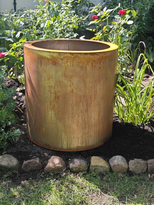 Donica rdzewiona Ø60 × 60 cm